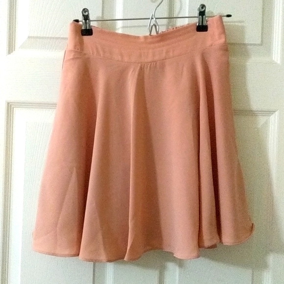 earth music&ecology Pink Circle Skirt Size S - Picture 1 of 3